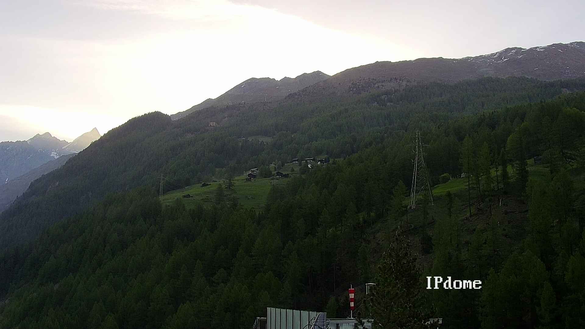 Archiv Foto Webcam Heliport Zermatt