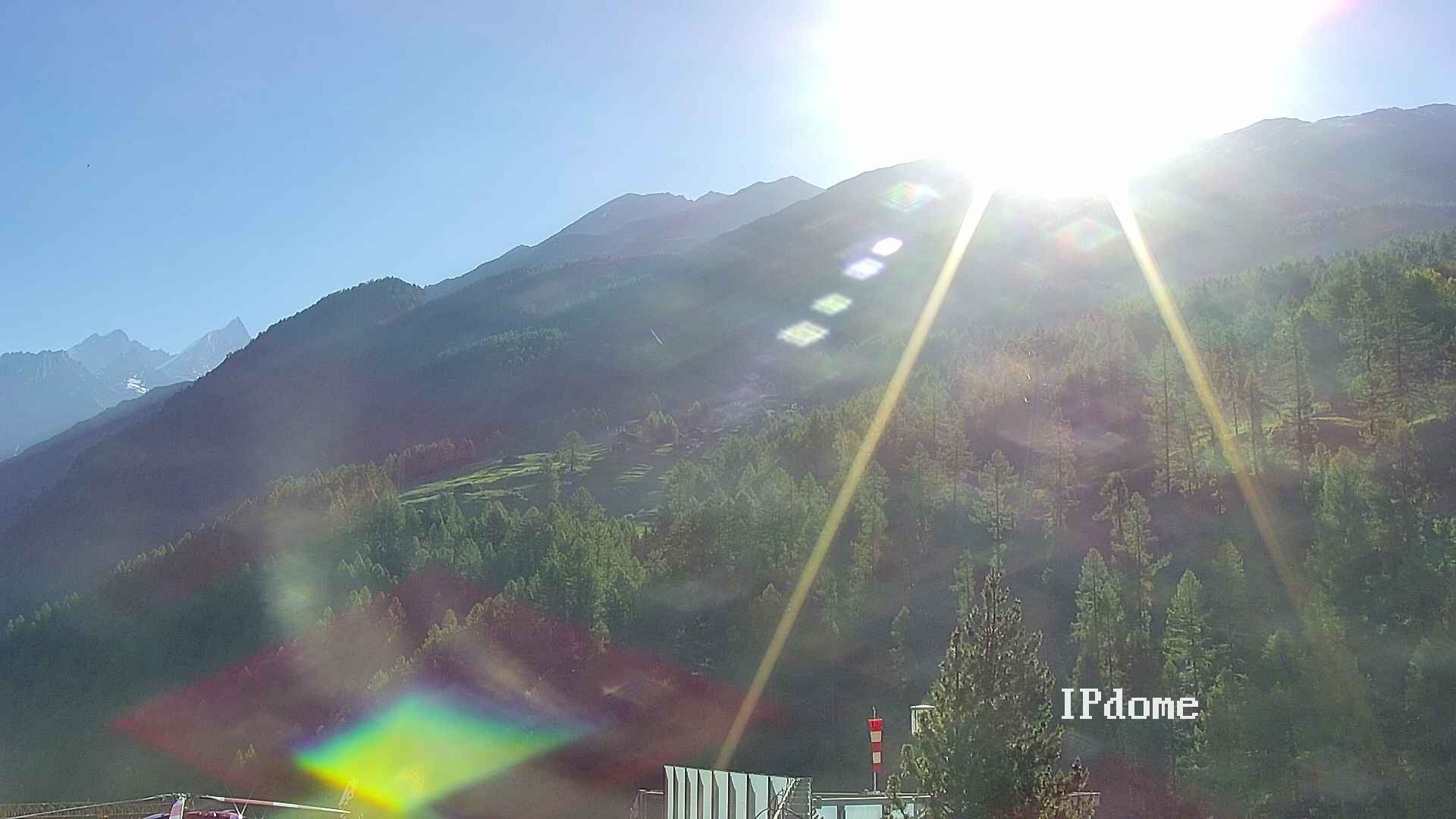 Archived image Webcam Heliport Zermatt