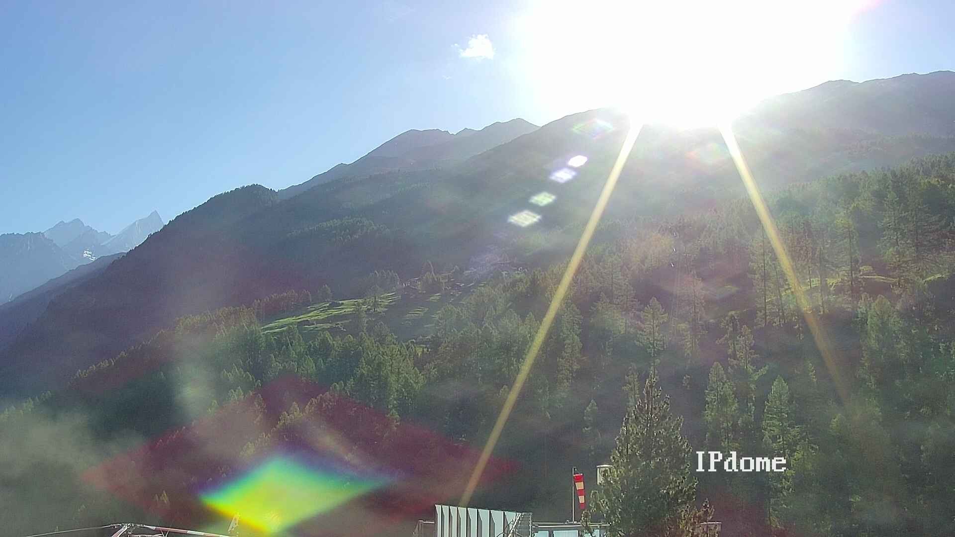 Archiv Foto Webcam Heliport Zermatt