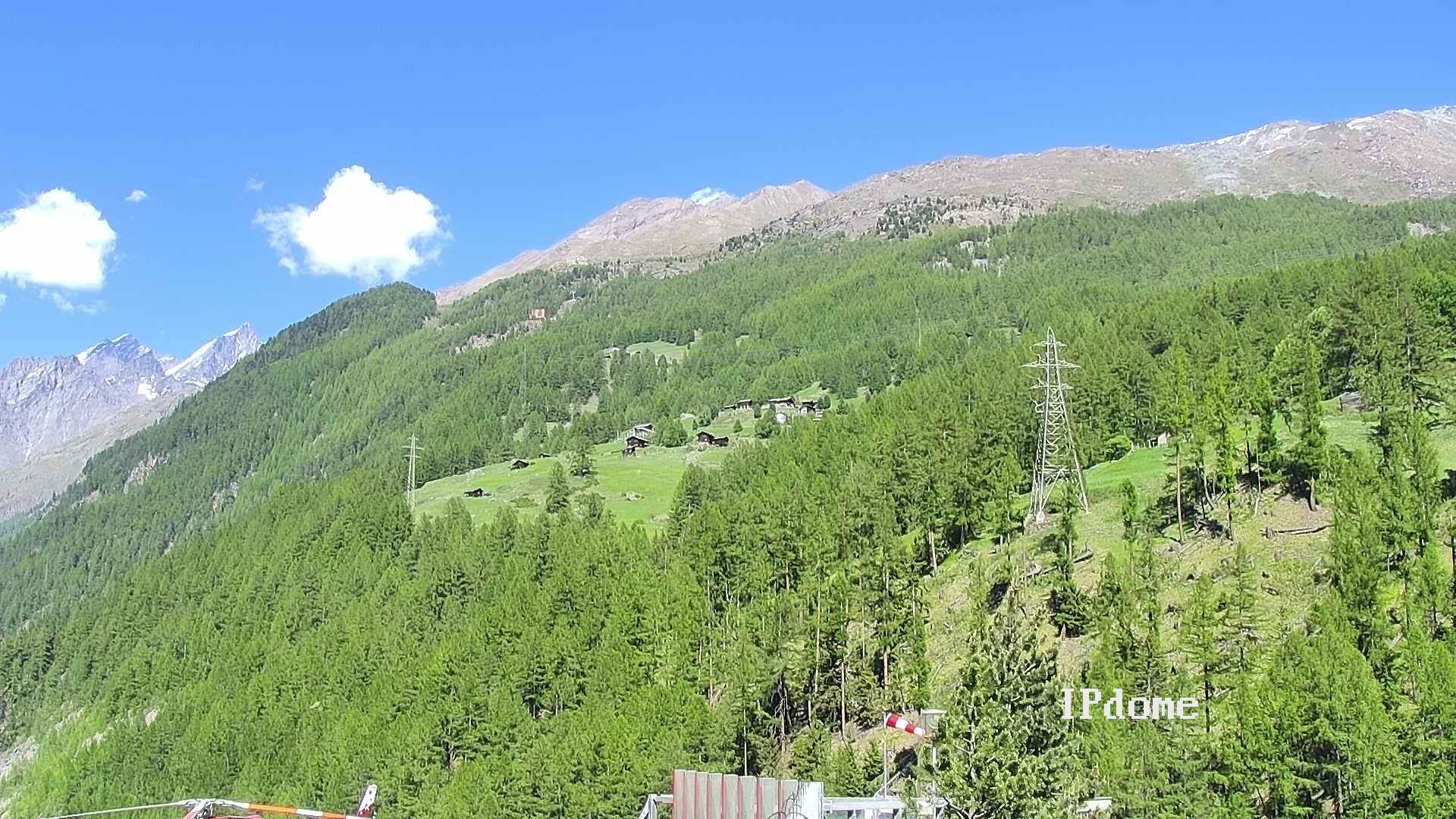 Archiv Foto Webcam Heliport Zermatt