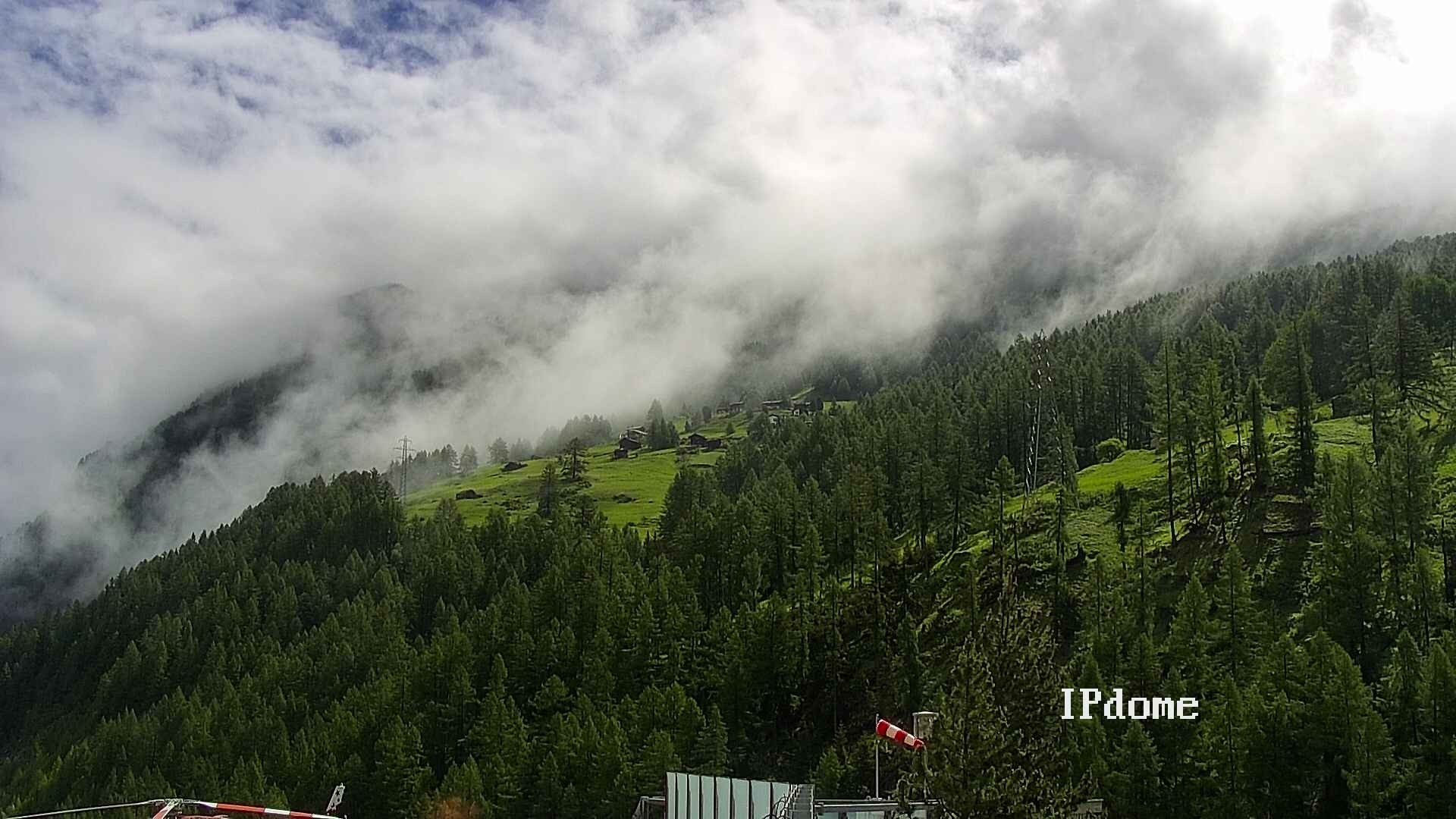Archiv Foto Webcam Heliport Zermatt