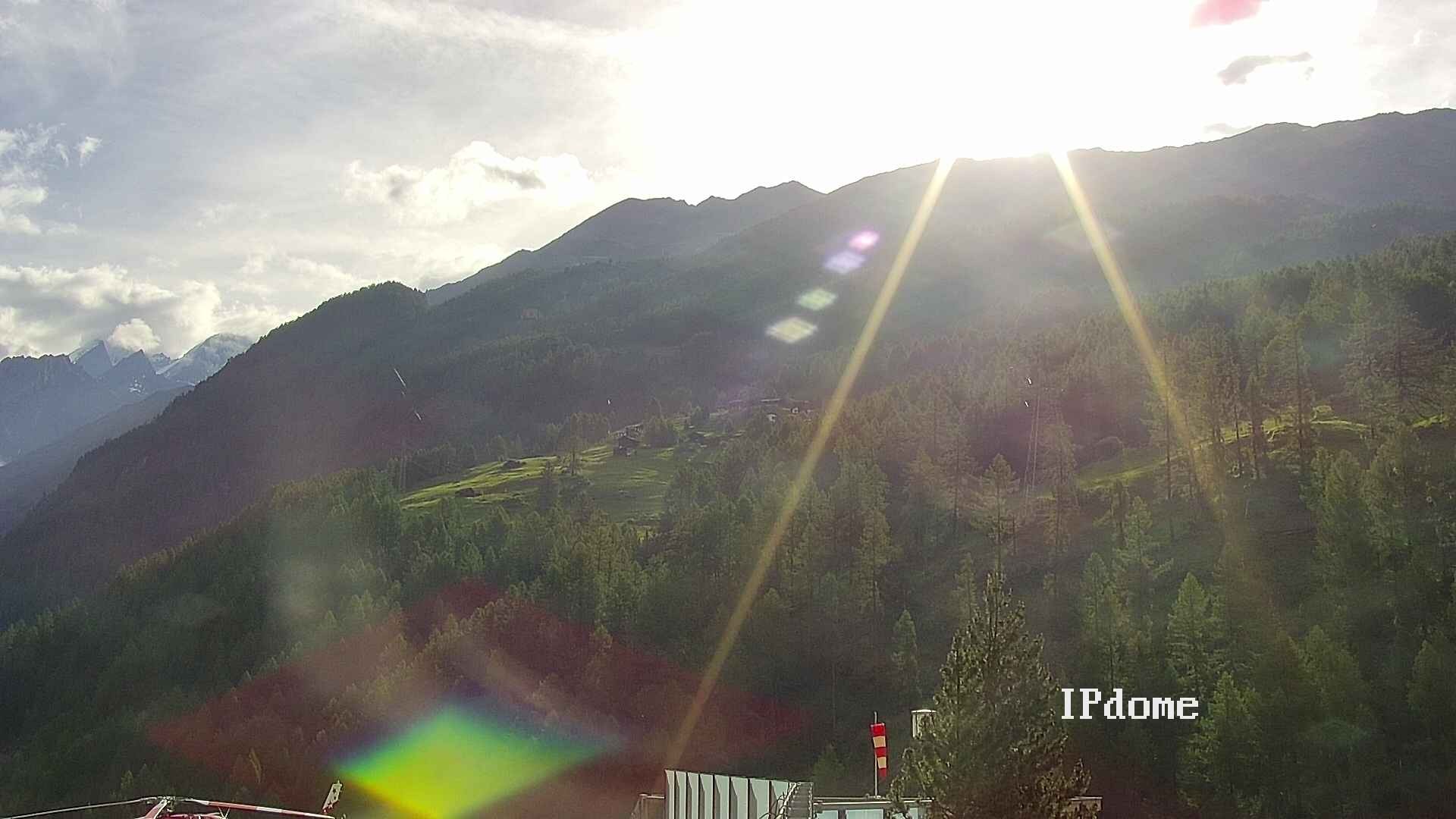 Archiv Foto Webcam Heliport Zermatt