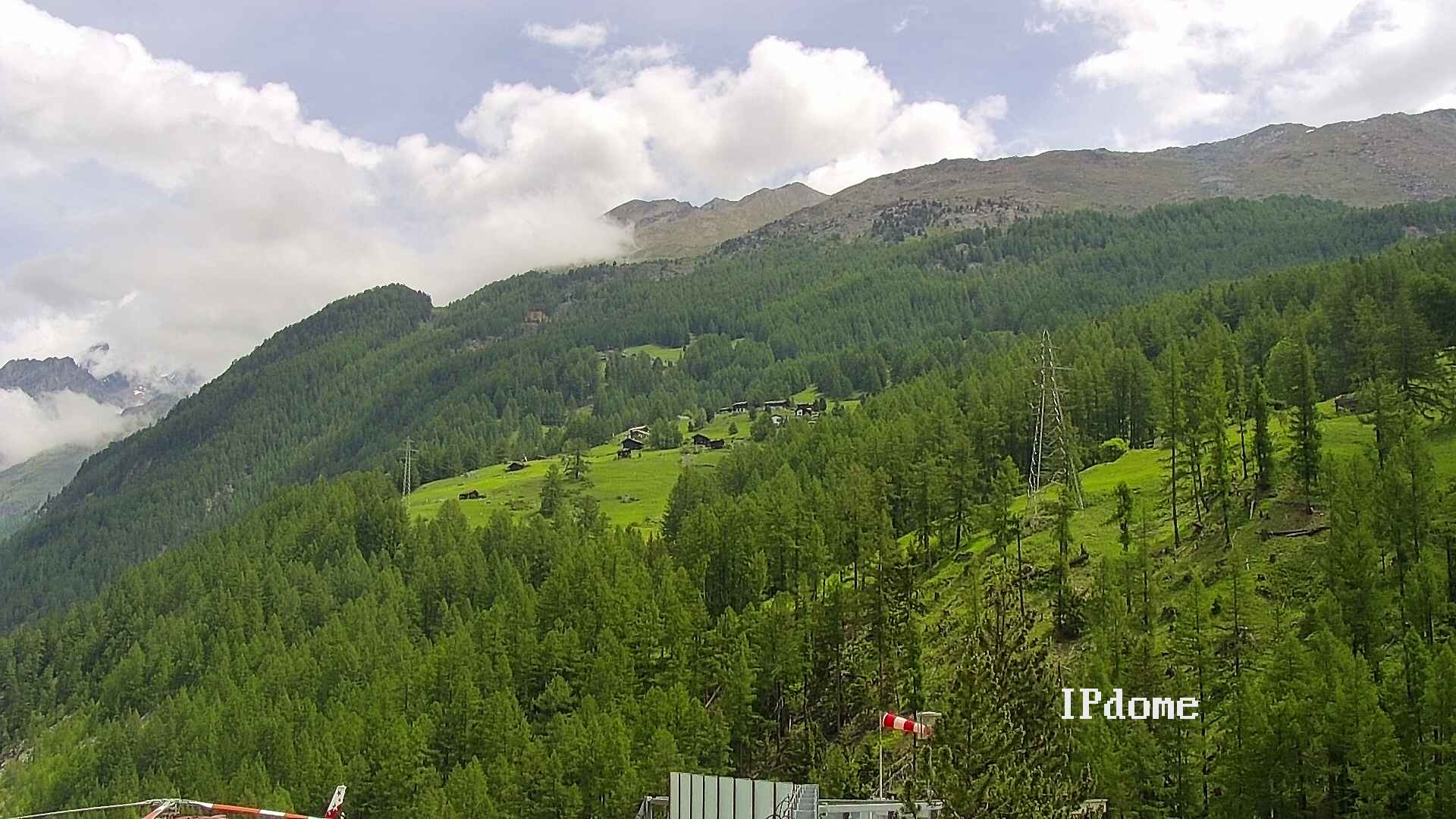 Archiv Foto Webcam Heliport Zermatt