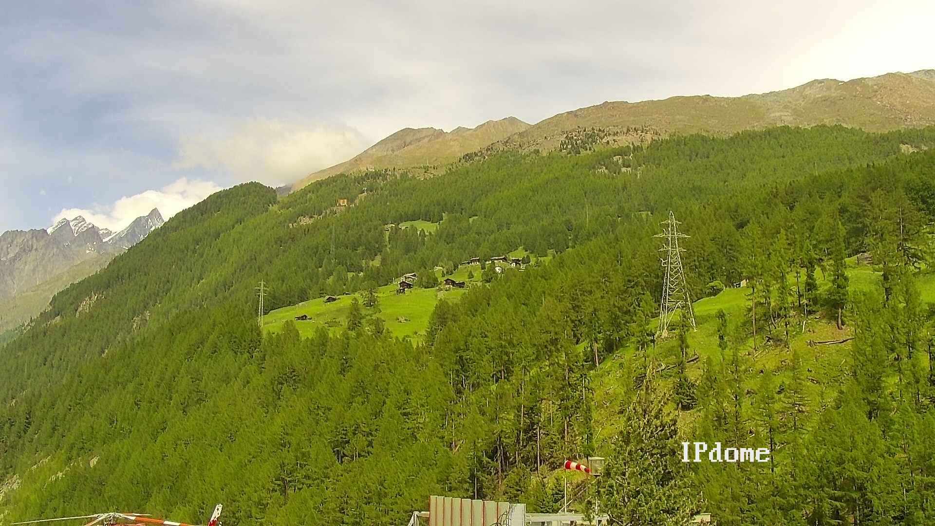 Archiv Foto Webcam Heliport Zermatt