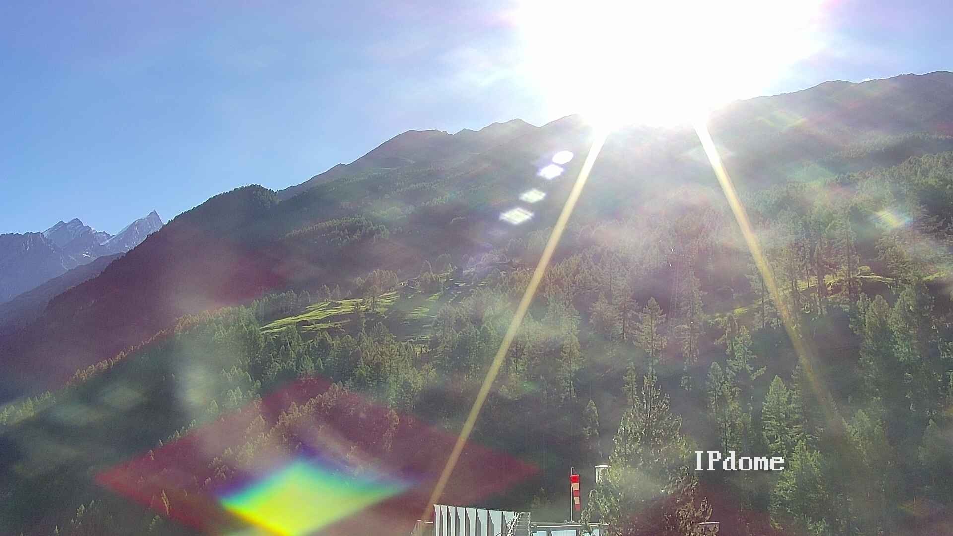Archiv Foto Webcam Heliport Zermatt