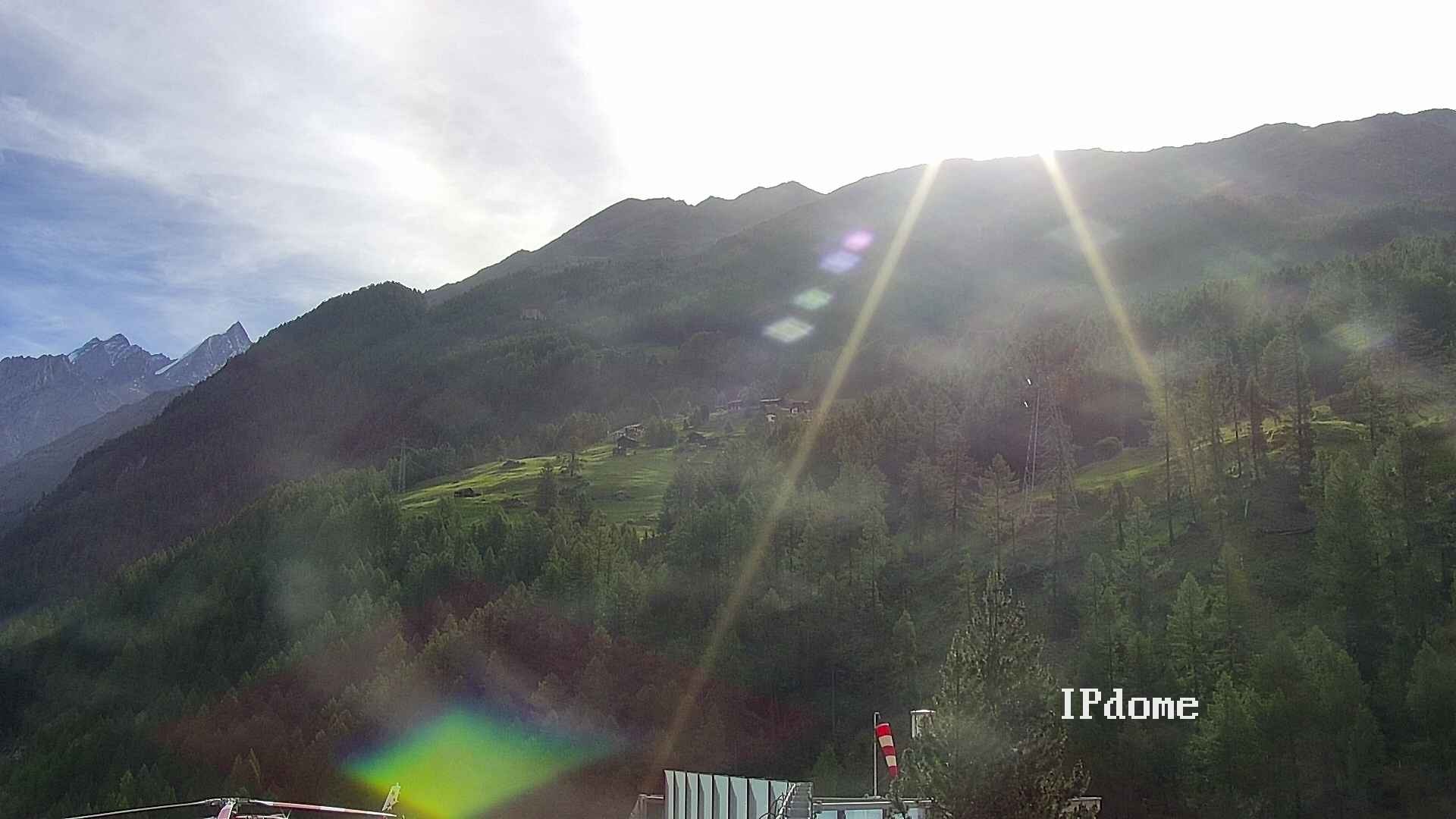Archived image Webcam Heliport Zermatt