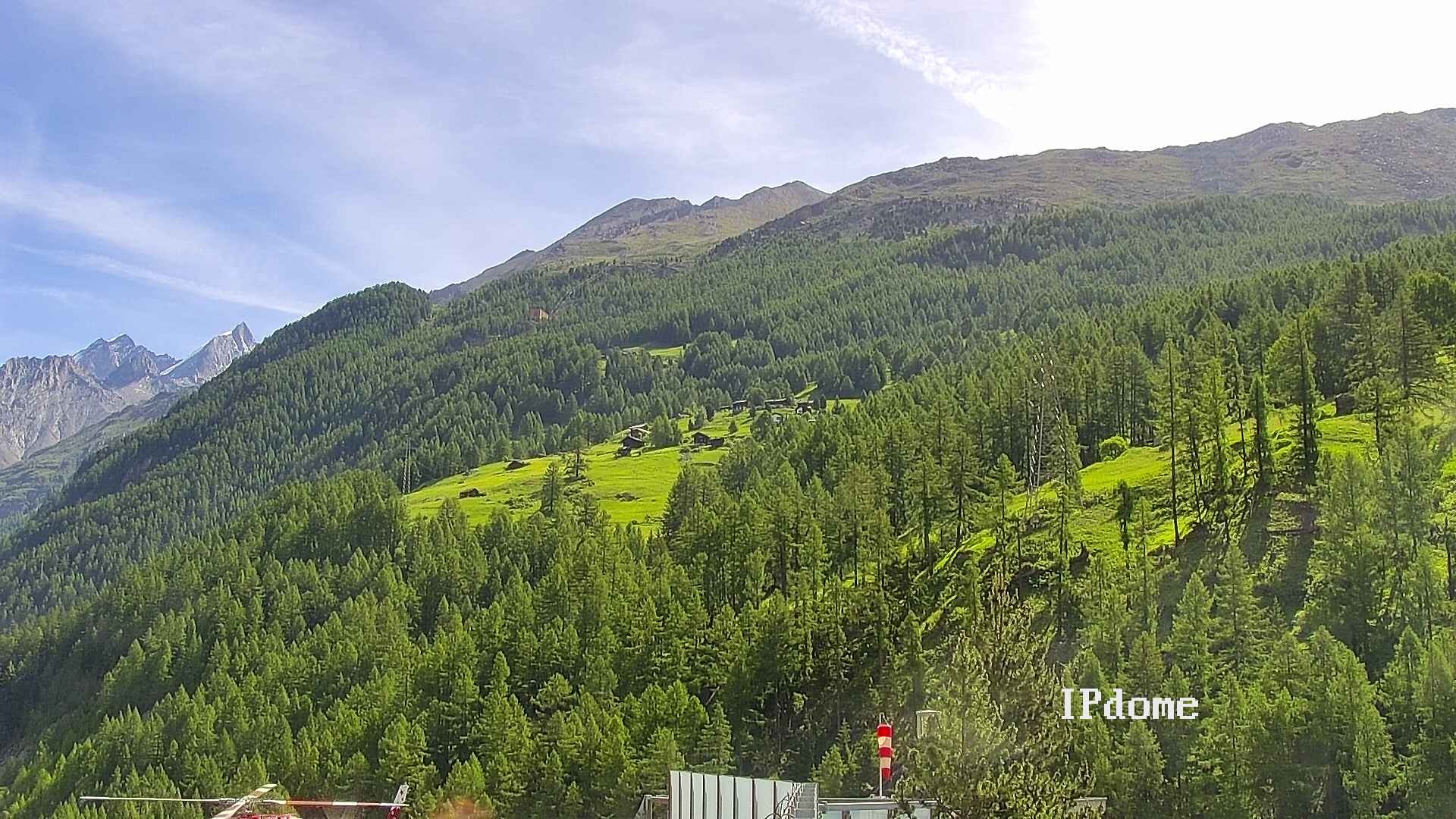 Archived image Webcam Heliport Zermatt