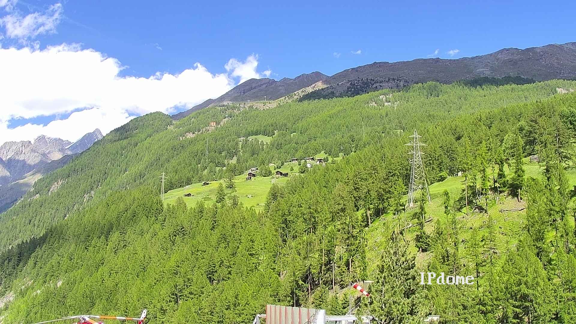 Archived image Webcam Heliport Zermatt