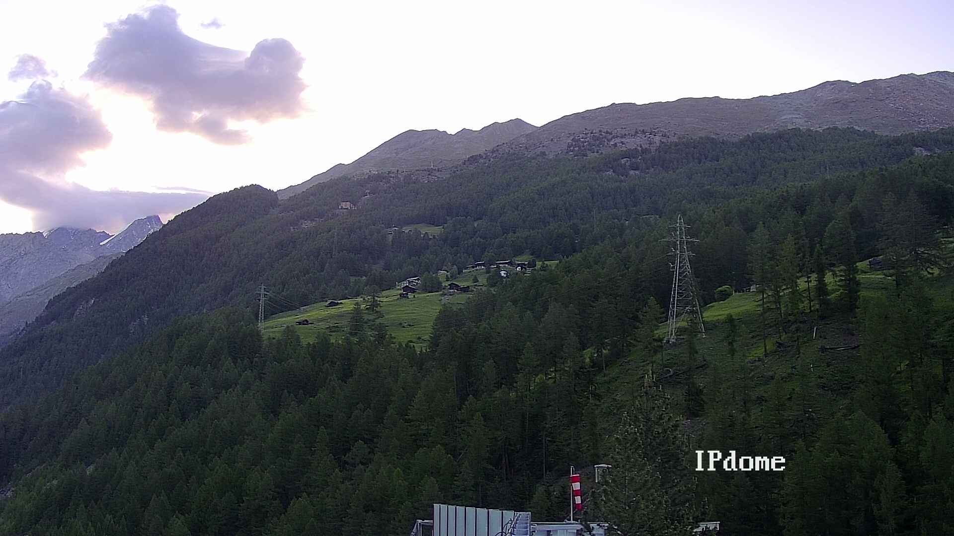 Archiv Foto Webcam Heliport Zermatt