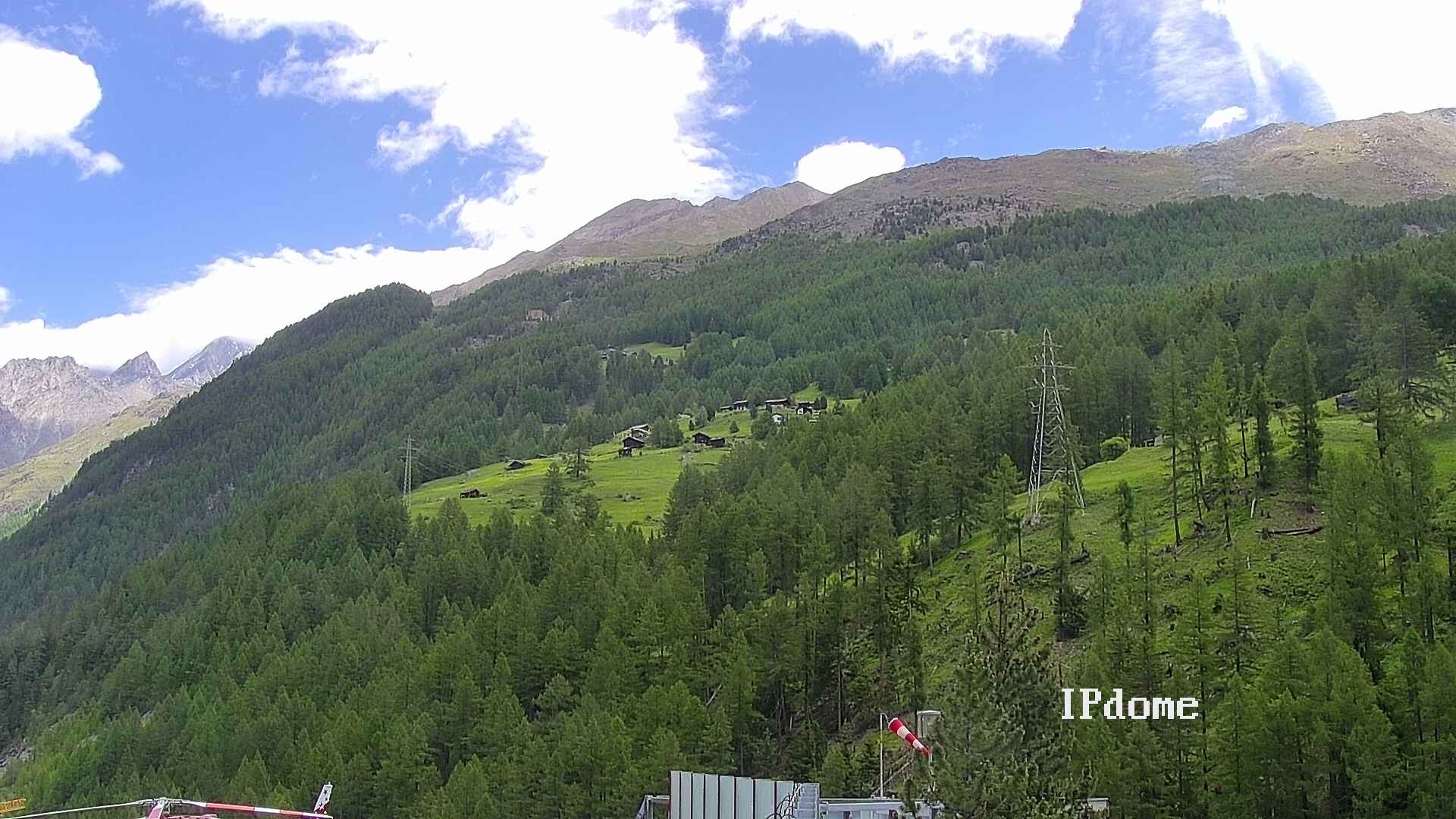 Archiv Foto Webcam Heliport Zermatt