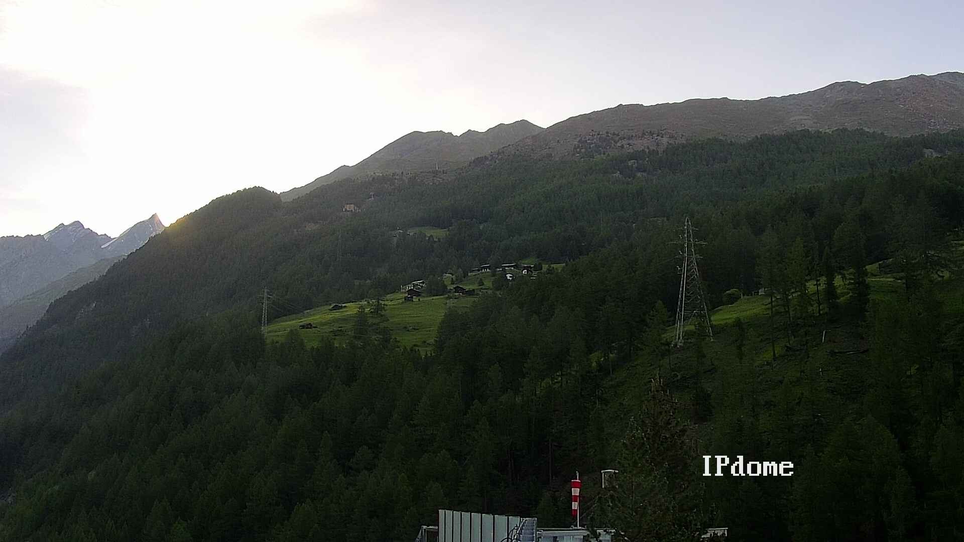 Archiv Foto Webcam Heliport Zermatt