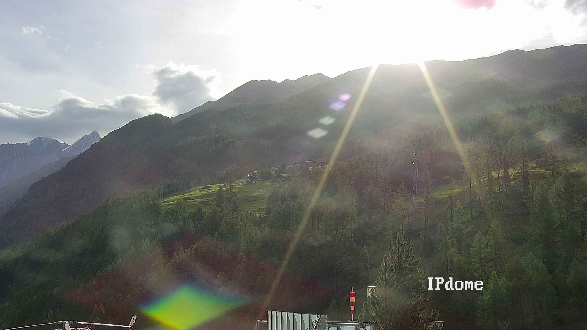 Archiv Foto Webcam Heliport Zermatt