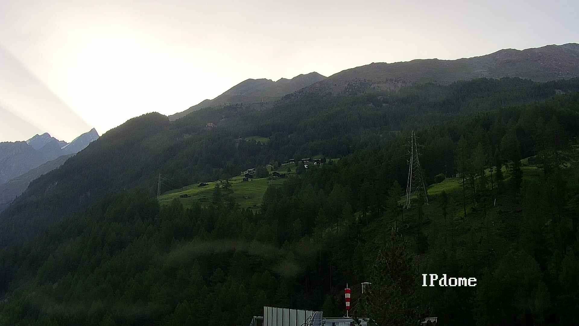 Archiv Foto Webcam Heliport Zermatt