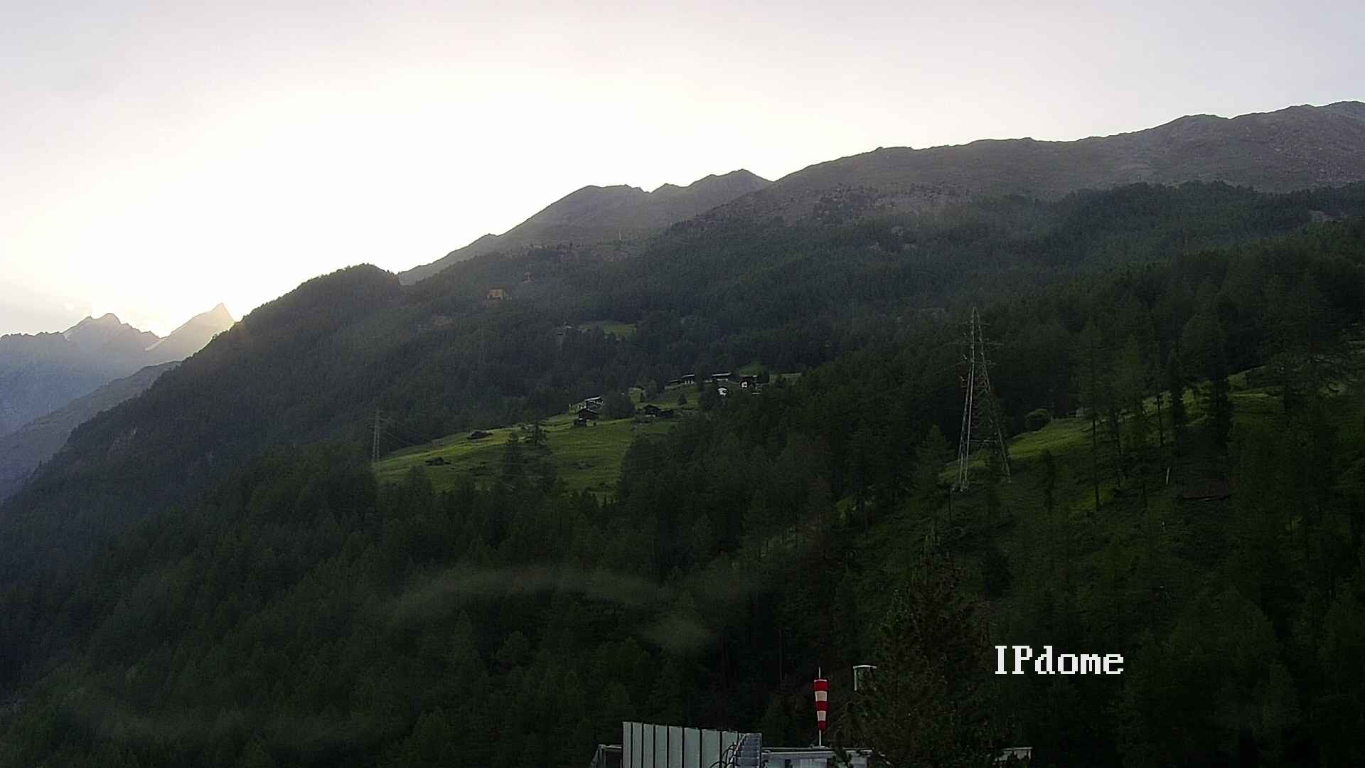 Archiv Foto Webcam Heliport Zermatt