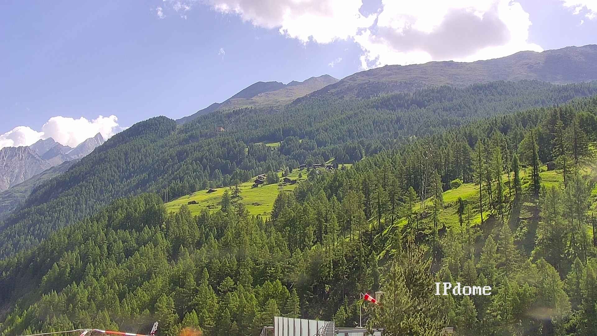 Archiv Foto Webcam Heliport Zermatt