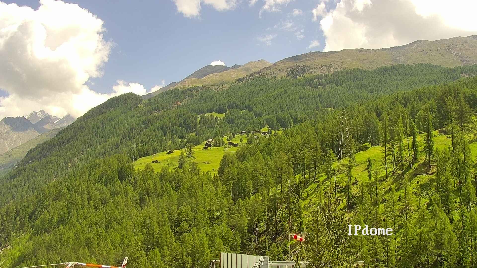 Archiv Foto Webcam Heliport Zermatt