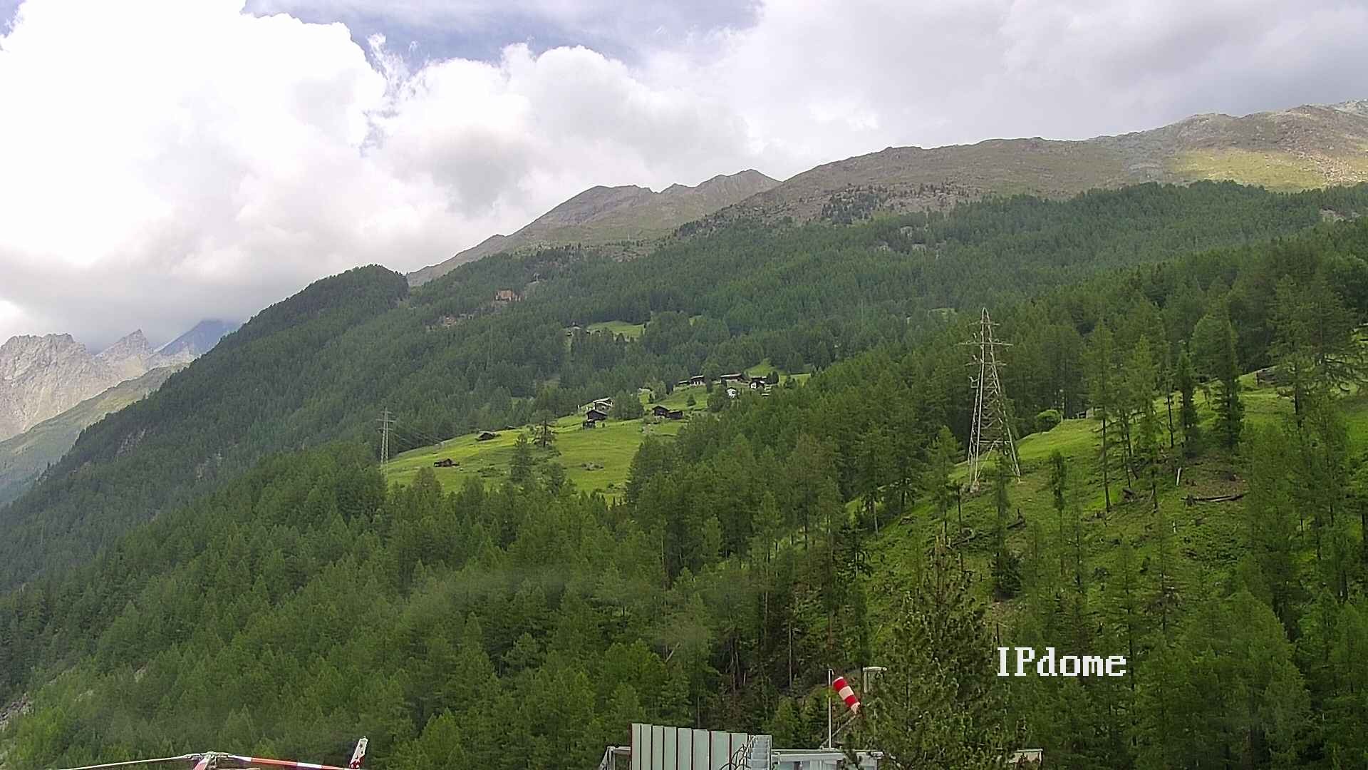 Archiv Foto Webcam Heliport Zermatt