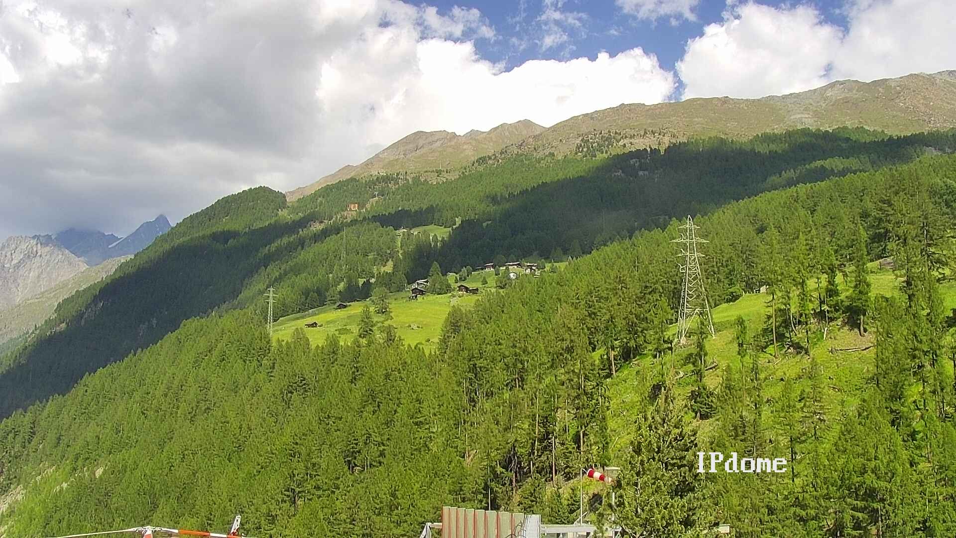 Archiv Foto Webcam Heliport Zermatt
