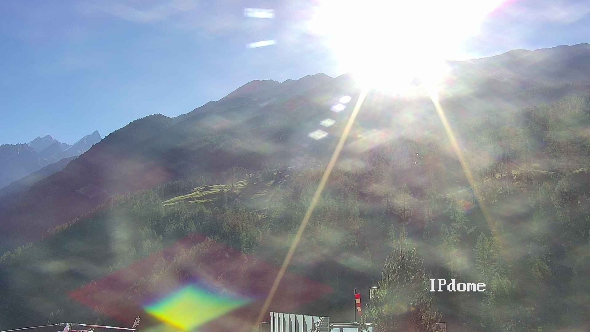Archived image Webcam Heliport Zermatt