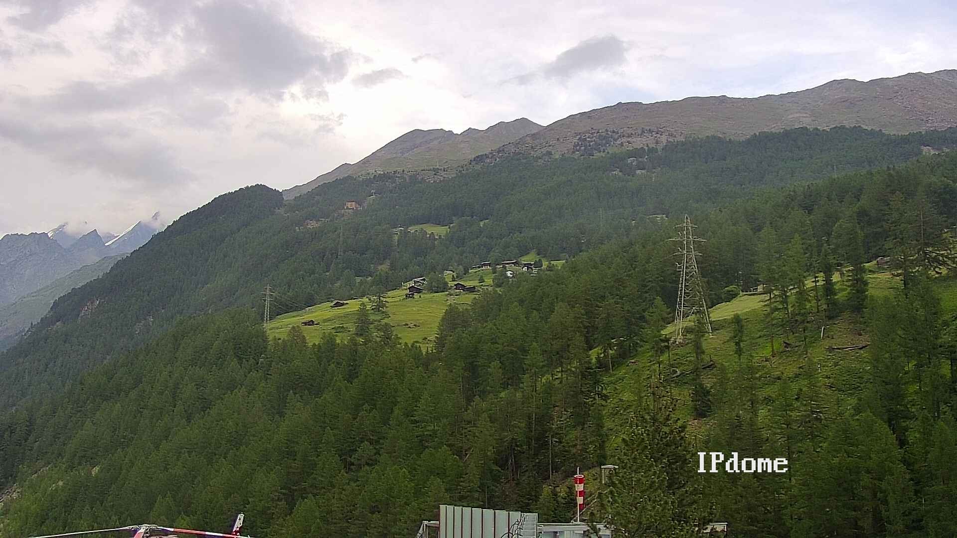 Archived image Webcam Heliport Zermatt