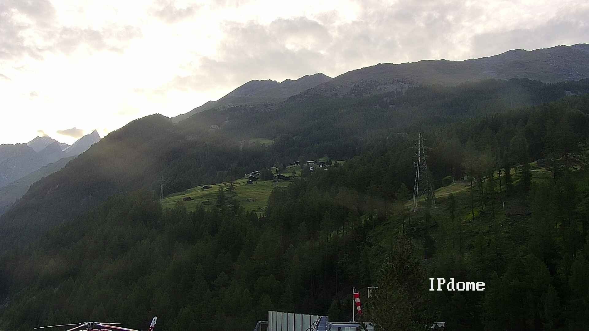 Archived image Webcam Heliport Zermatt