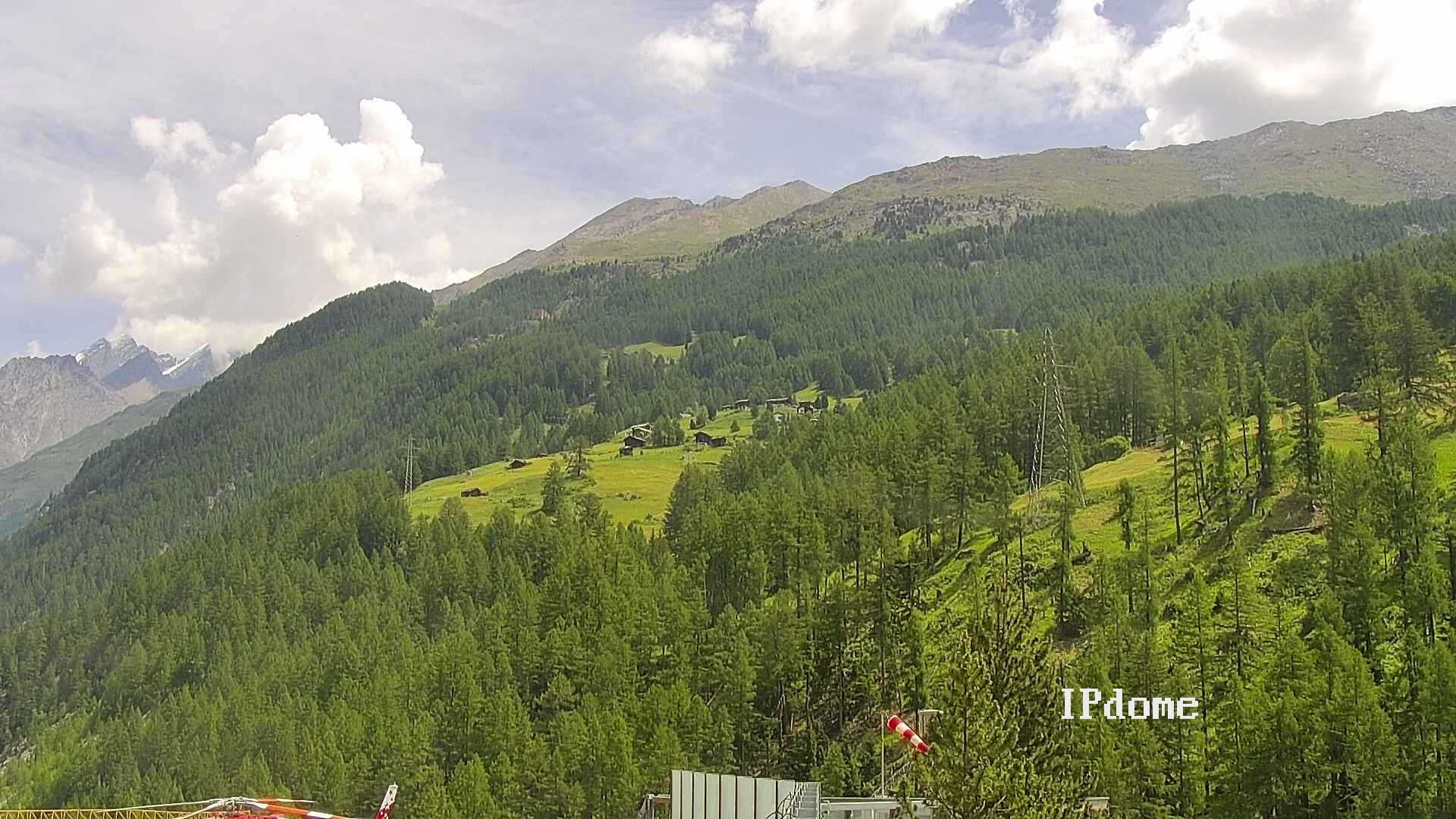 Archived image Webcam Heliport Zermatt