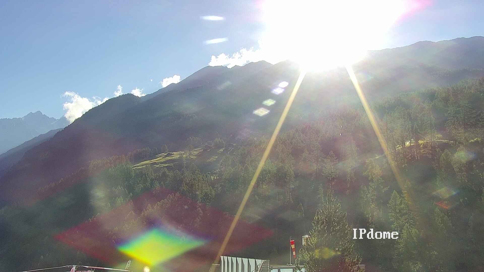 Archived image Webcam Heliport Zermatt
