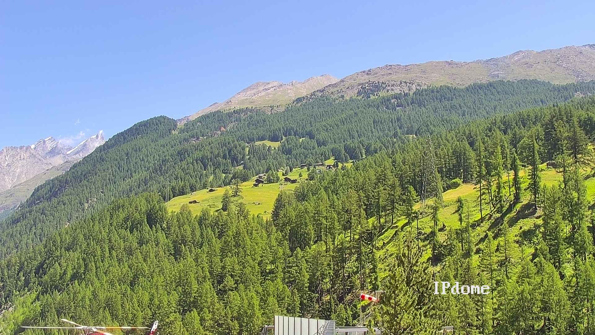 Archived image Webcam Heliport Zermatt
