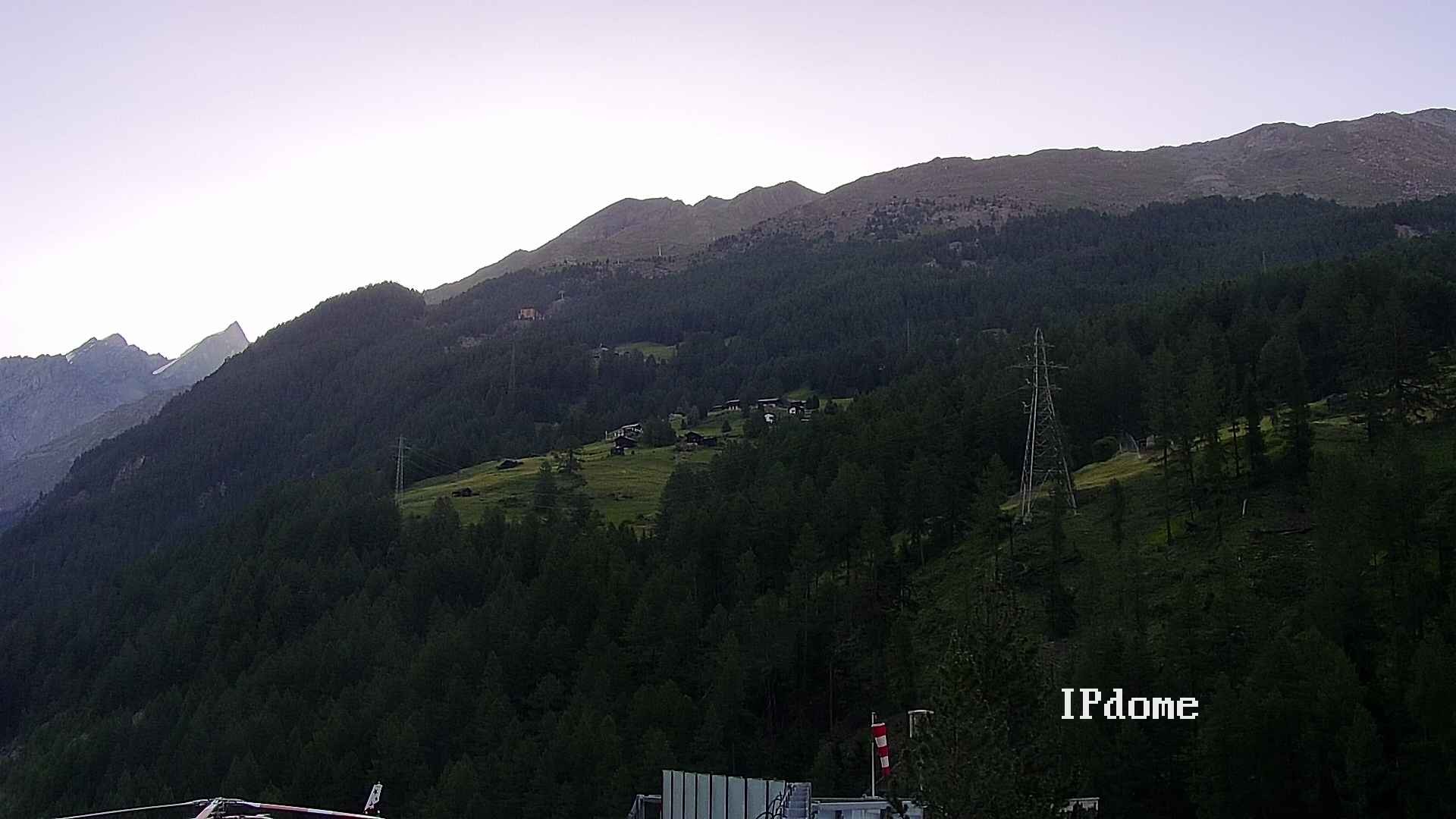 Archiv Foto Webcam Heliport Zermatt