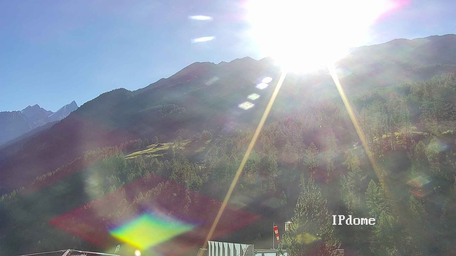 Archiv Foto Webcam Heliport Zermatt