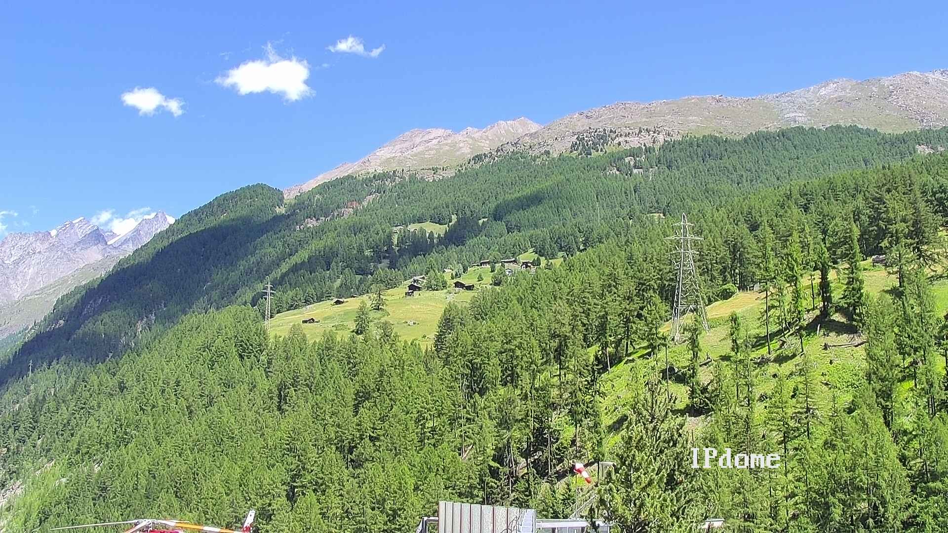 Archiv Foto Webcam Heliport Zermatt