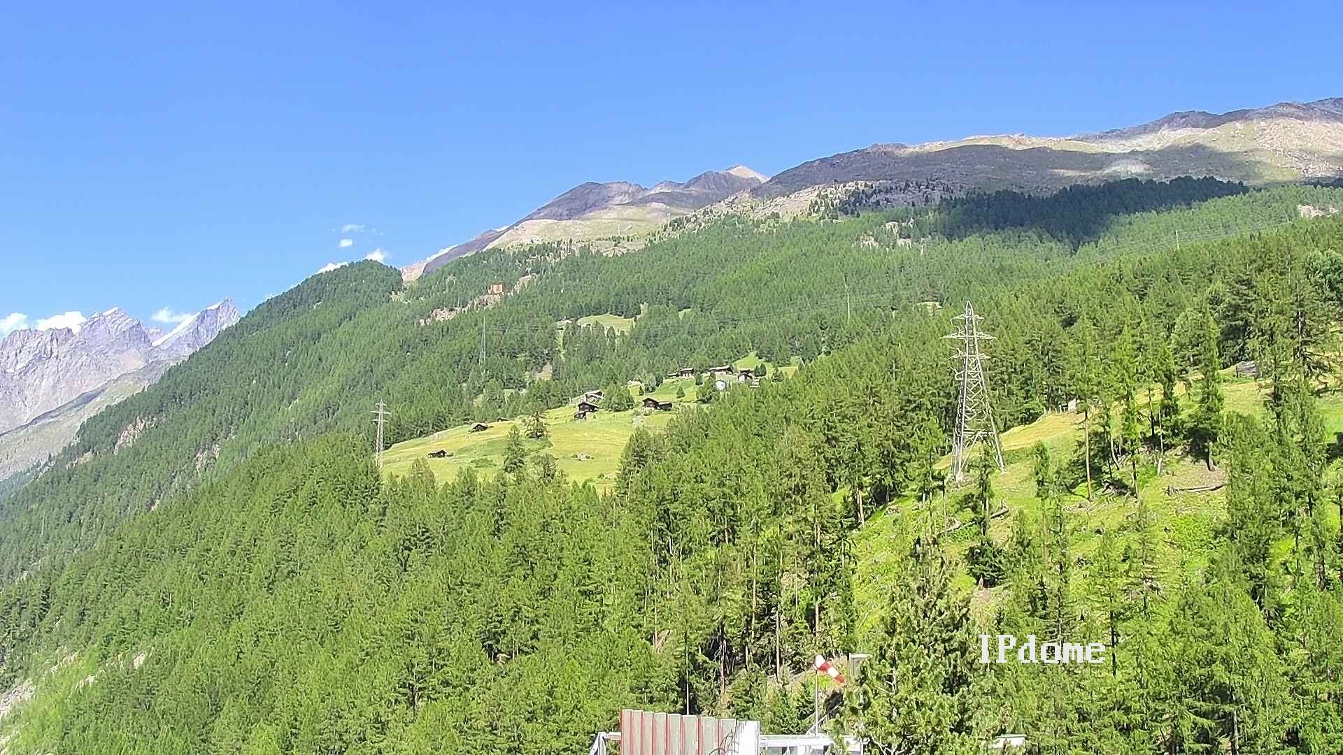 Archiv Foto Webcam Heliport Zermatt