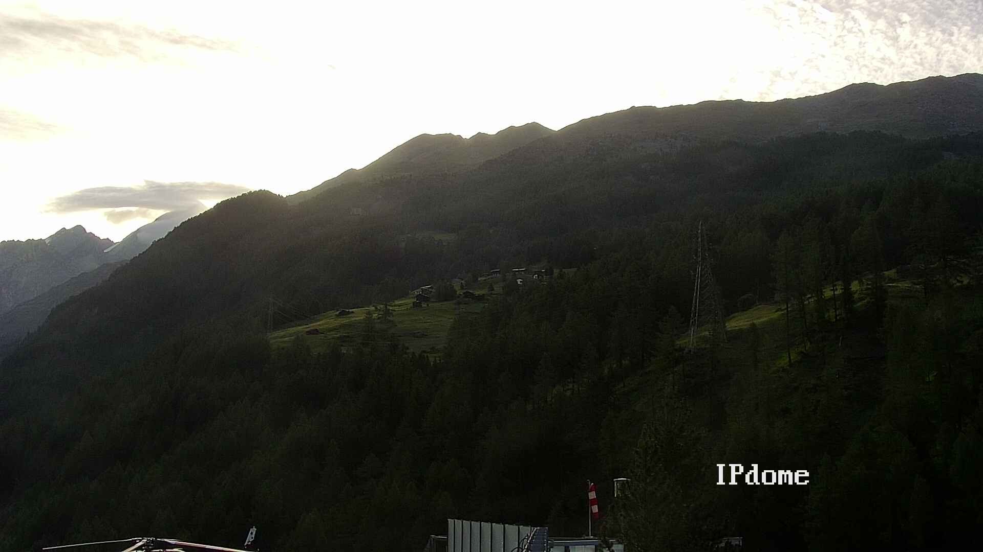 Archiv Foto Webcam Heliport Zermatt