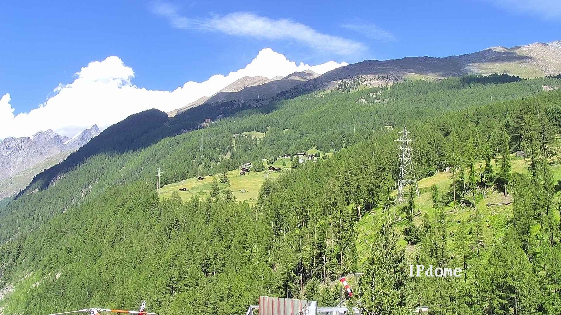 Archiv Foto Webcam Heliport Zermatt