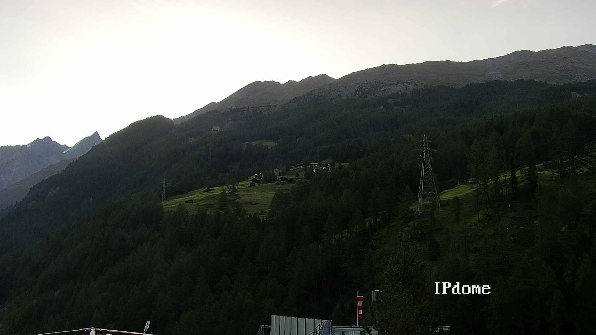 Archiv Foto Webcam Heliport Zermatt