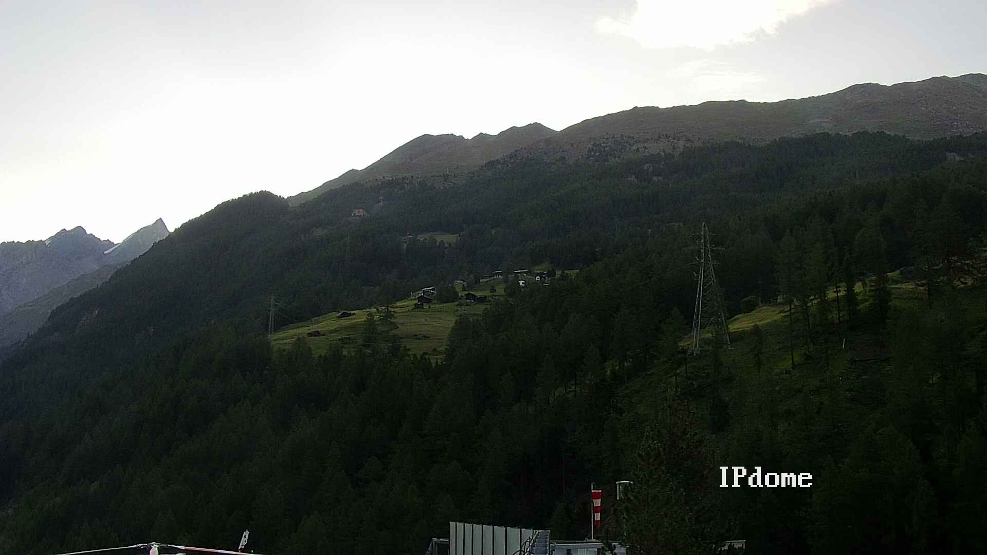 Archiv Foto Webcam Heliport Zermatt