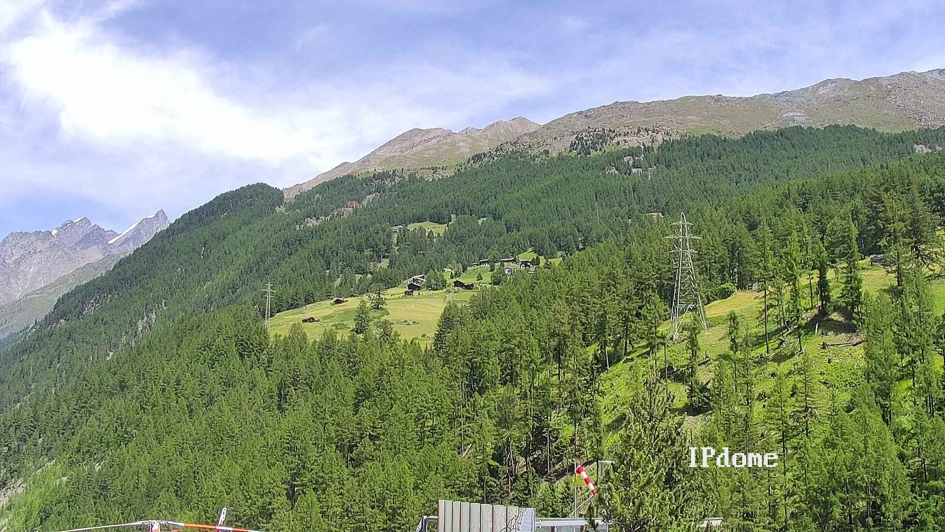 Archiv Foto Webcam Heliport Zermatt