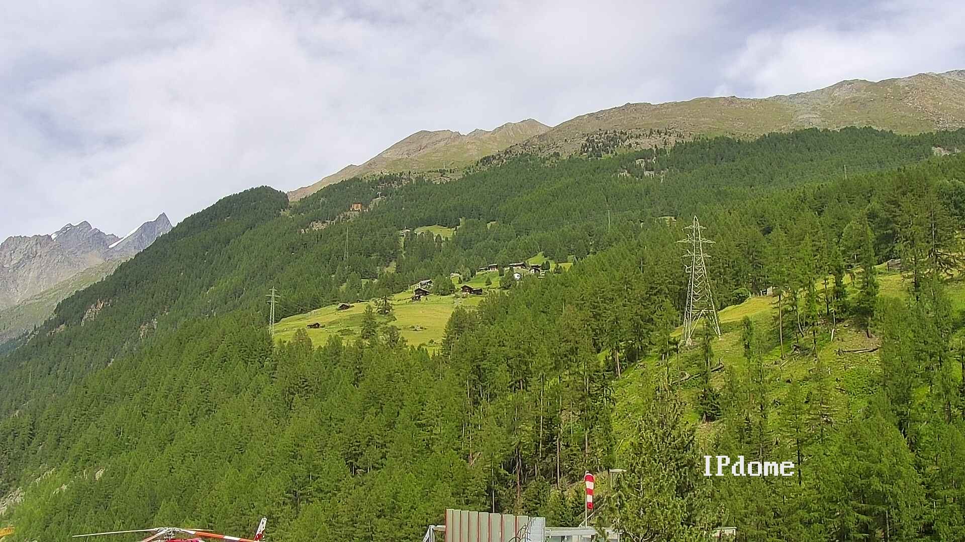 Archiv Foto Webcam Heliport Zermatt