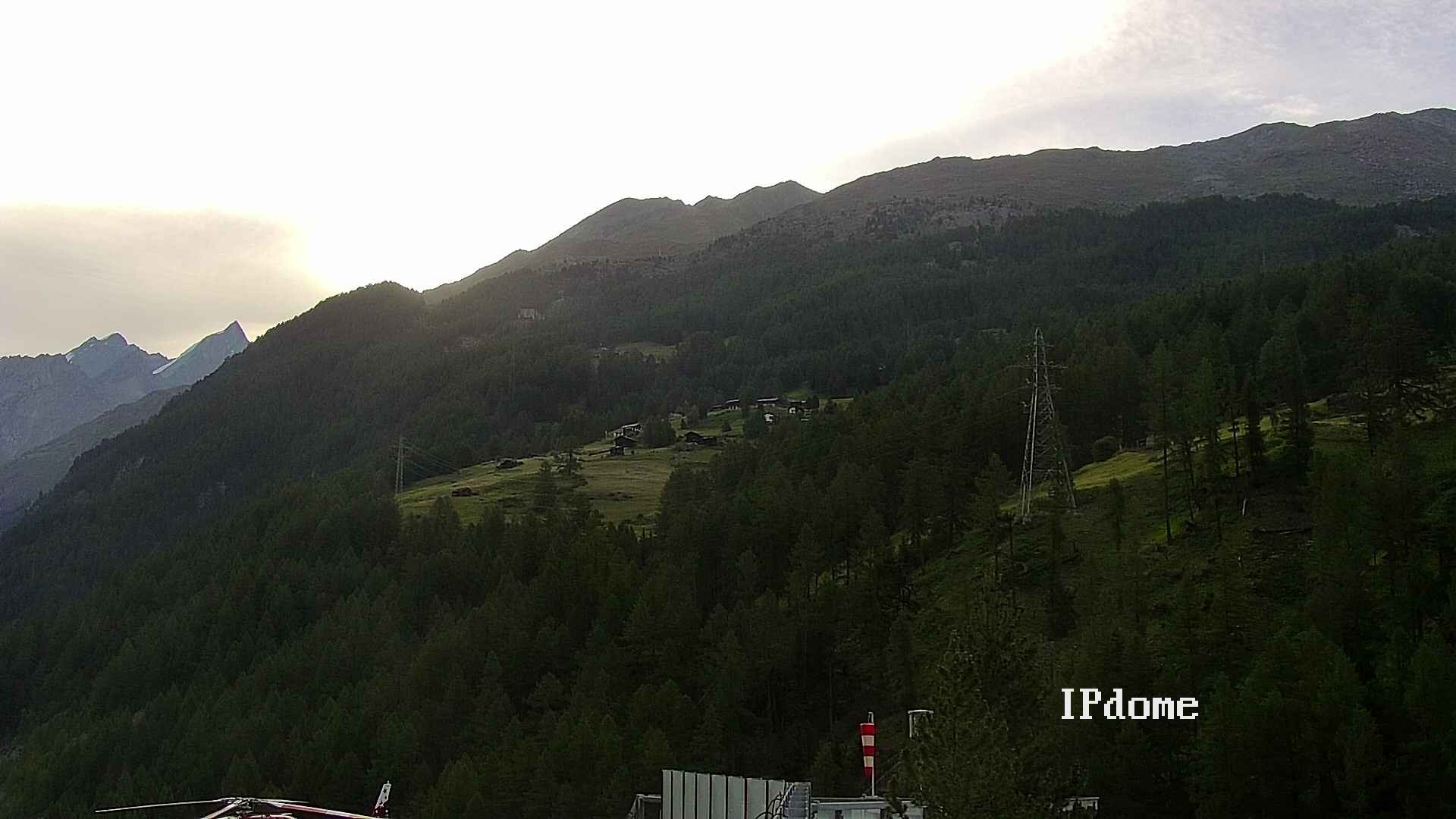Archived image Webcam Heliport Zermatt