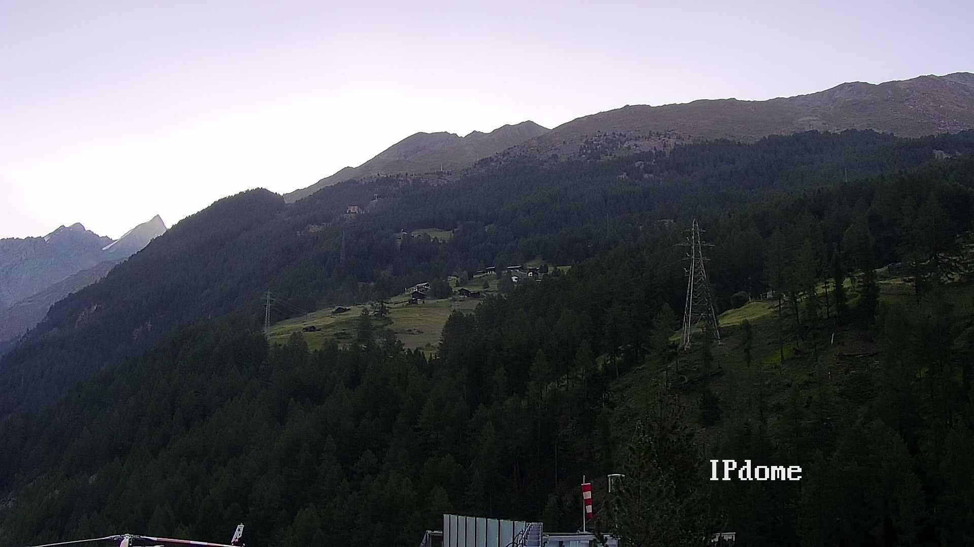 Archiv Foto Webcam Heliport Zermatt