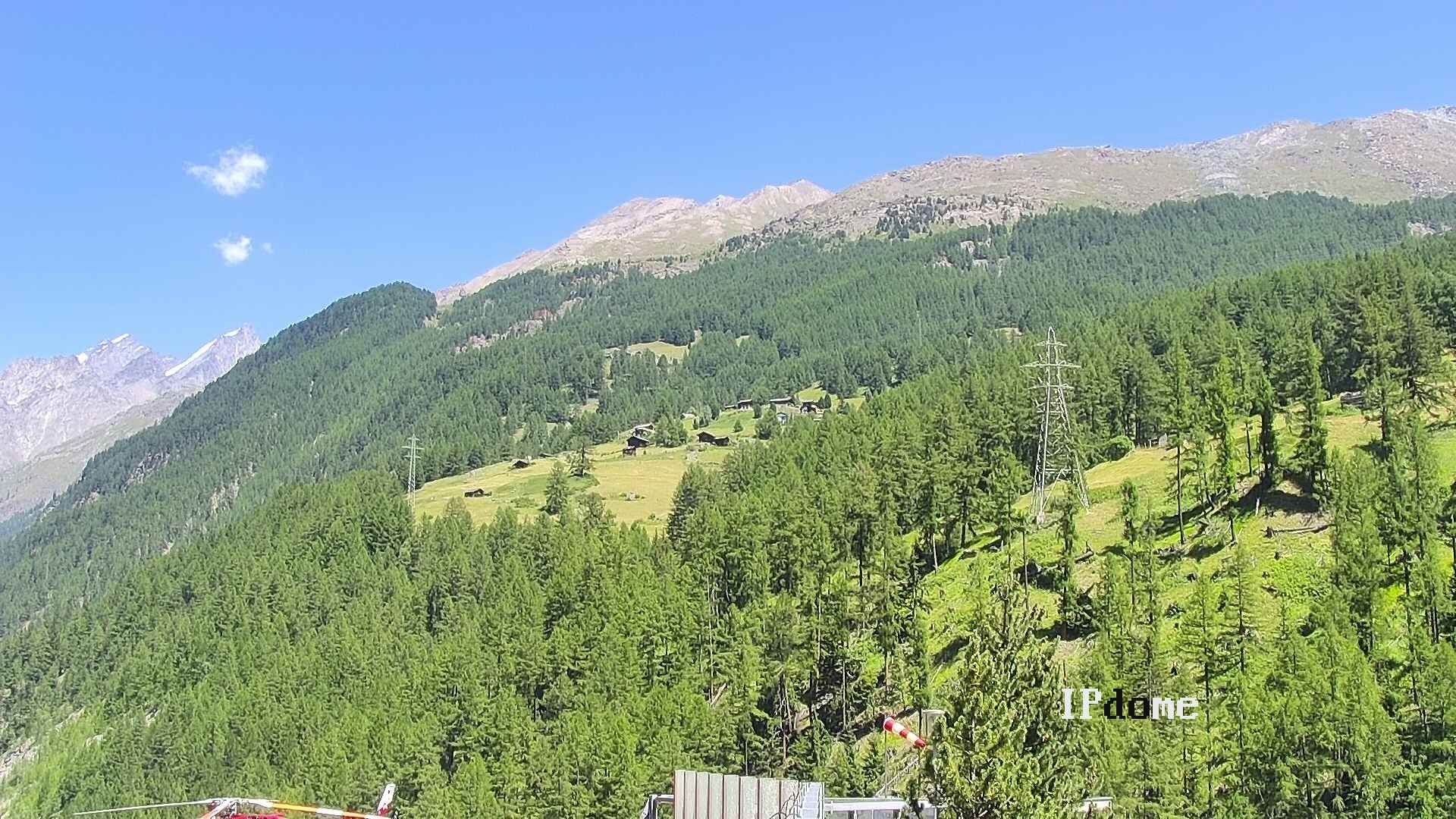 Archiv Foto Webcam Heliport Zermatt