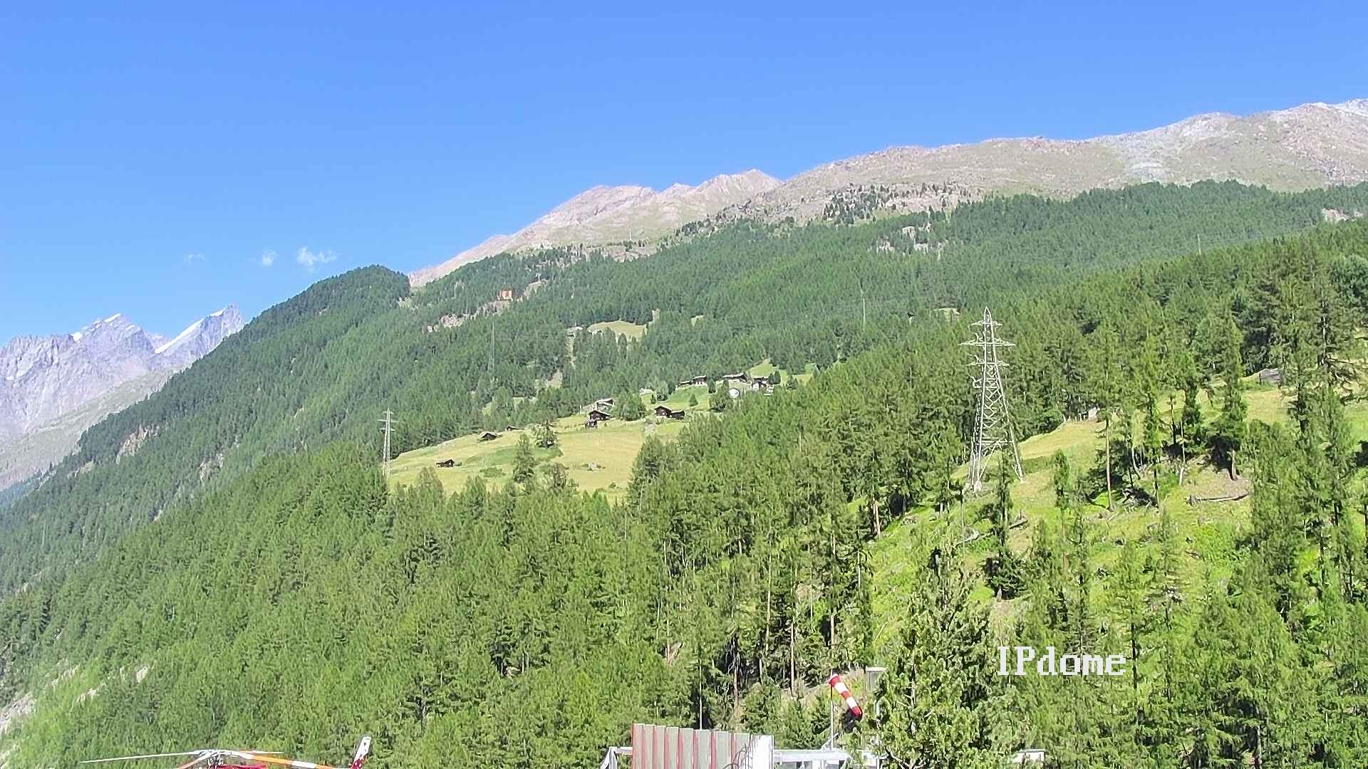Archiv Foto Webcam Heliport Zermatt
