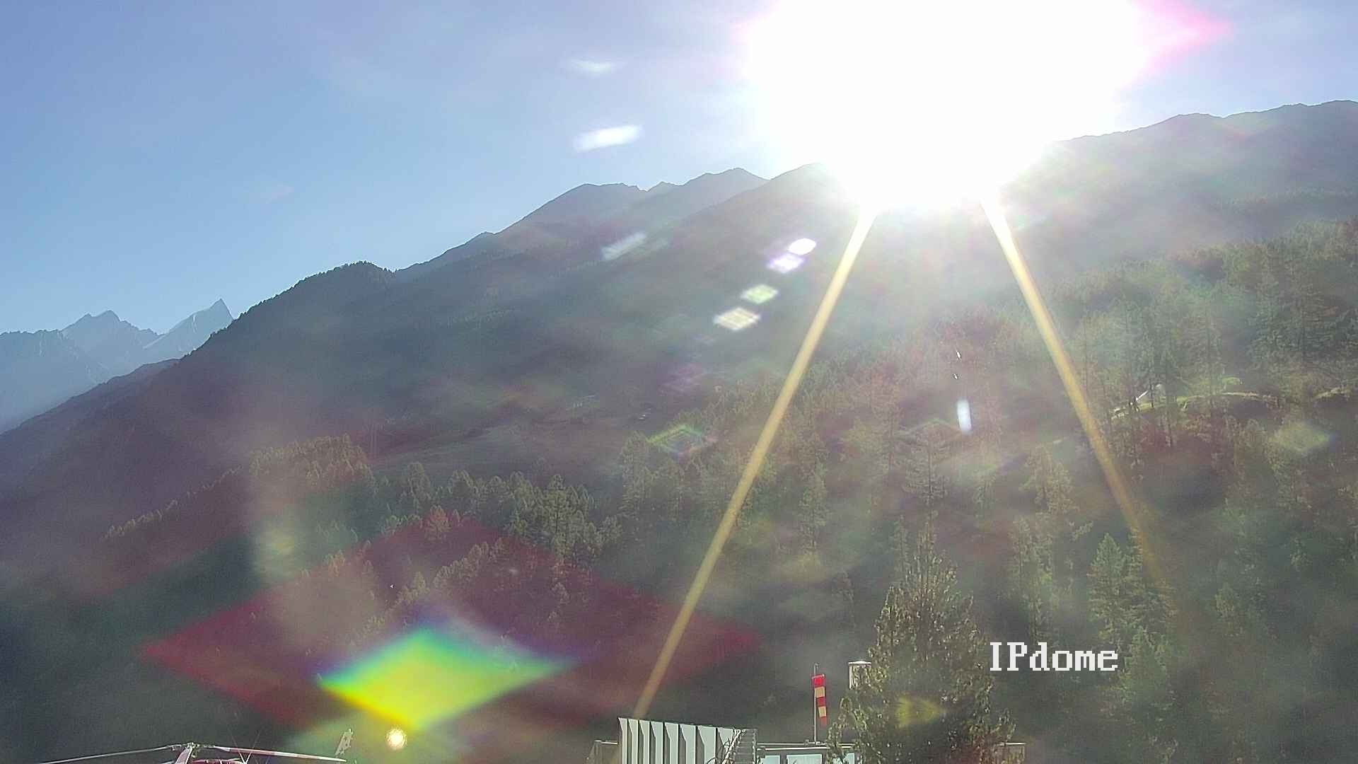 Archiv Foto Webcam Heliport Zermatt