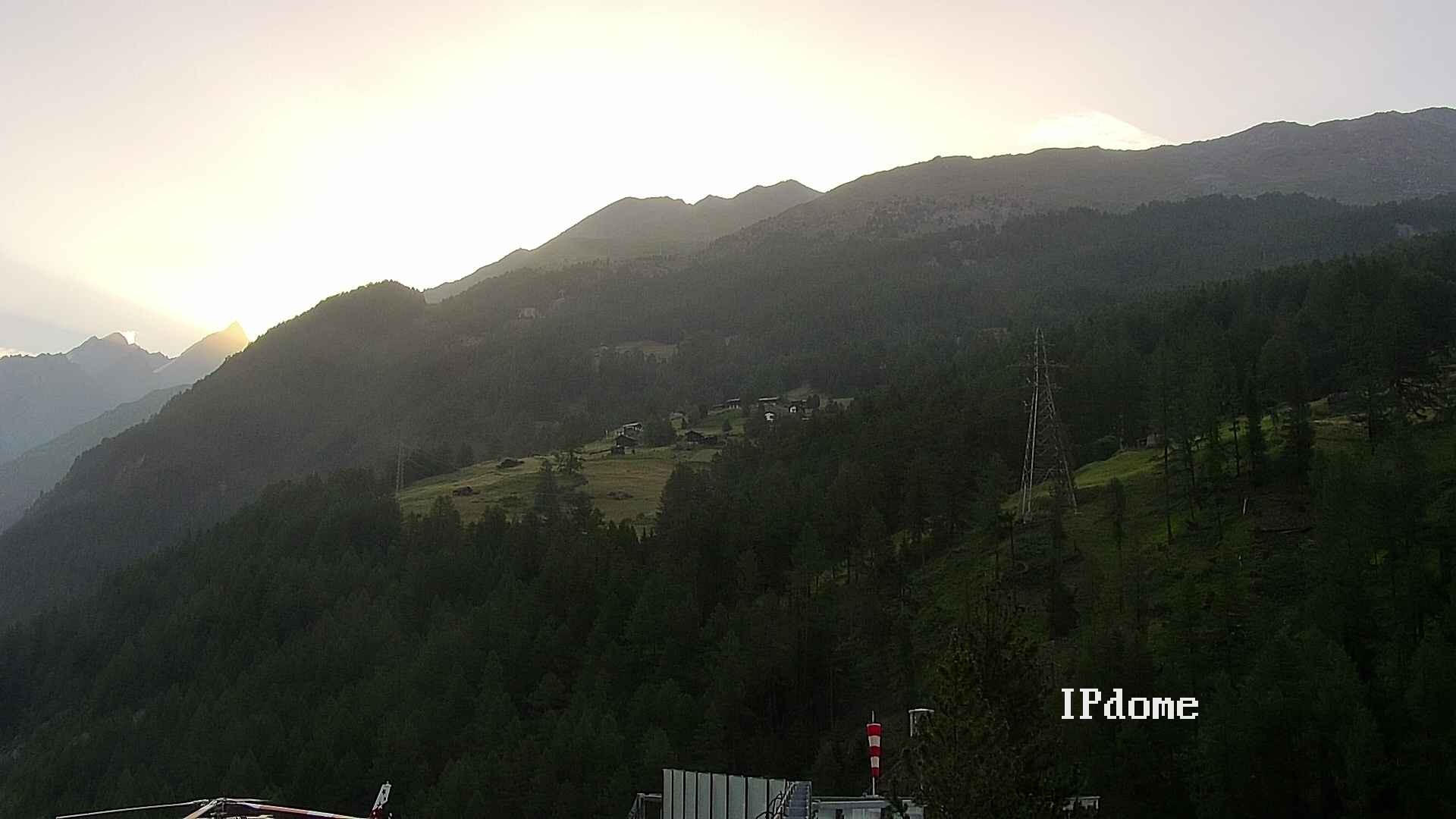 Archiv Foto Webcam Heliport Zermatt