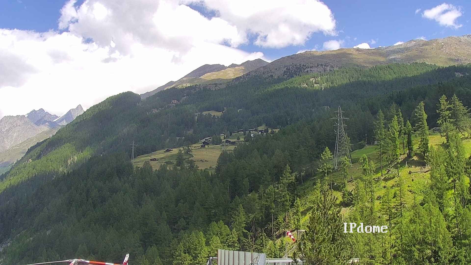 Archiv Foto Webcam Heliport Zermatt