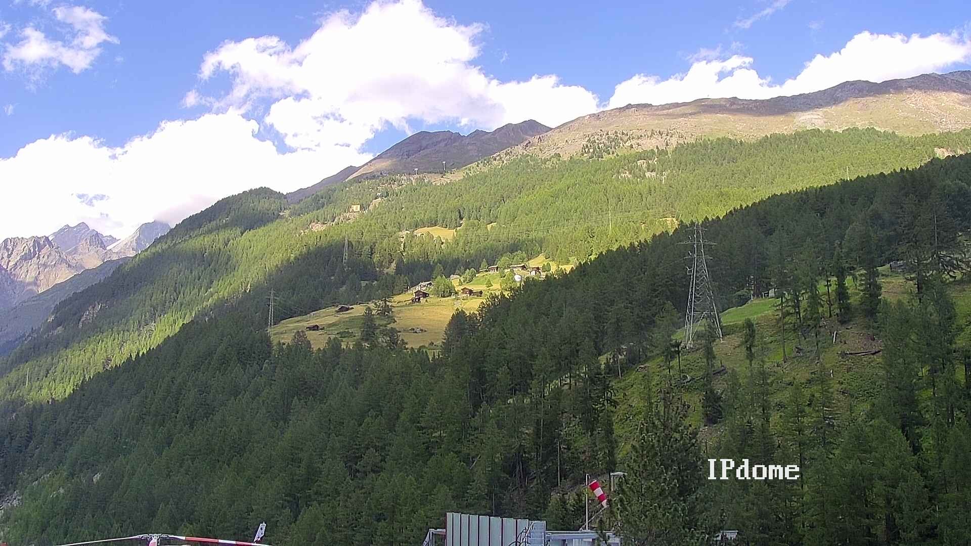 Archiv Foto Webcam Heliport Zermatt