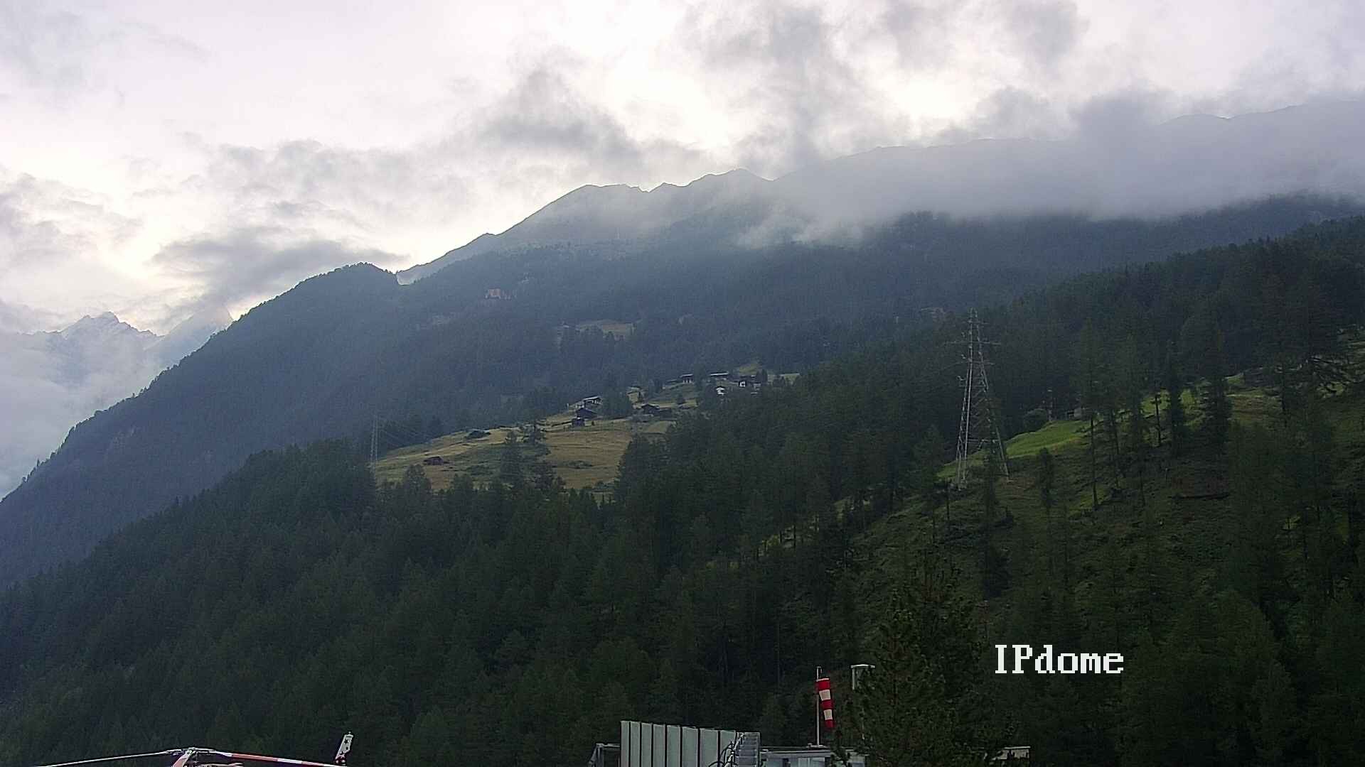Archived image Webcam Heliport Zermatt