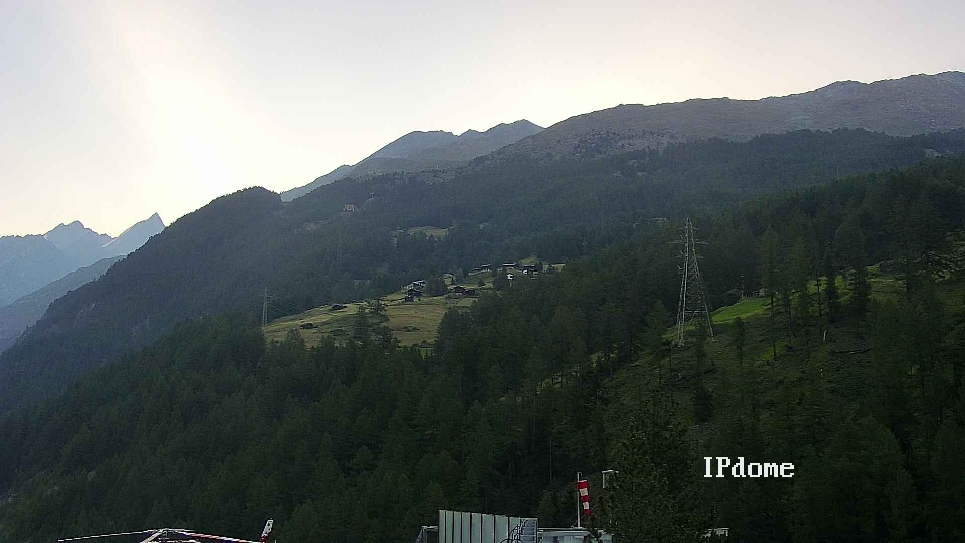 Archived image Webcam Heliport Zermatt