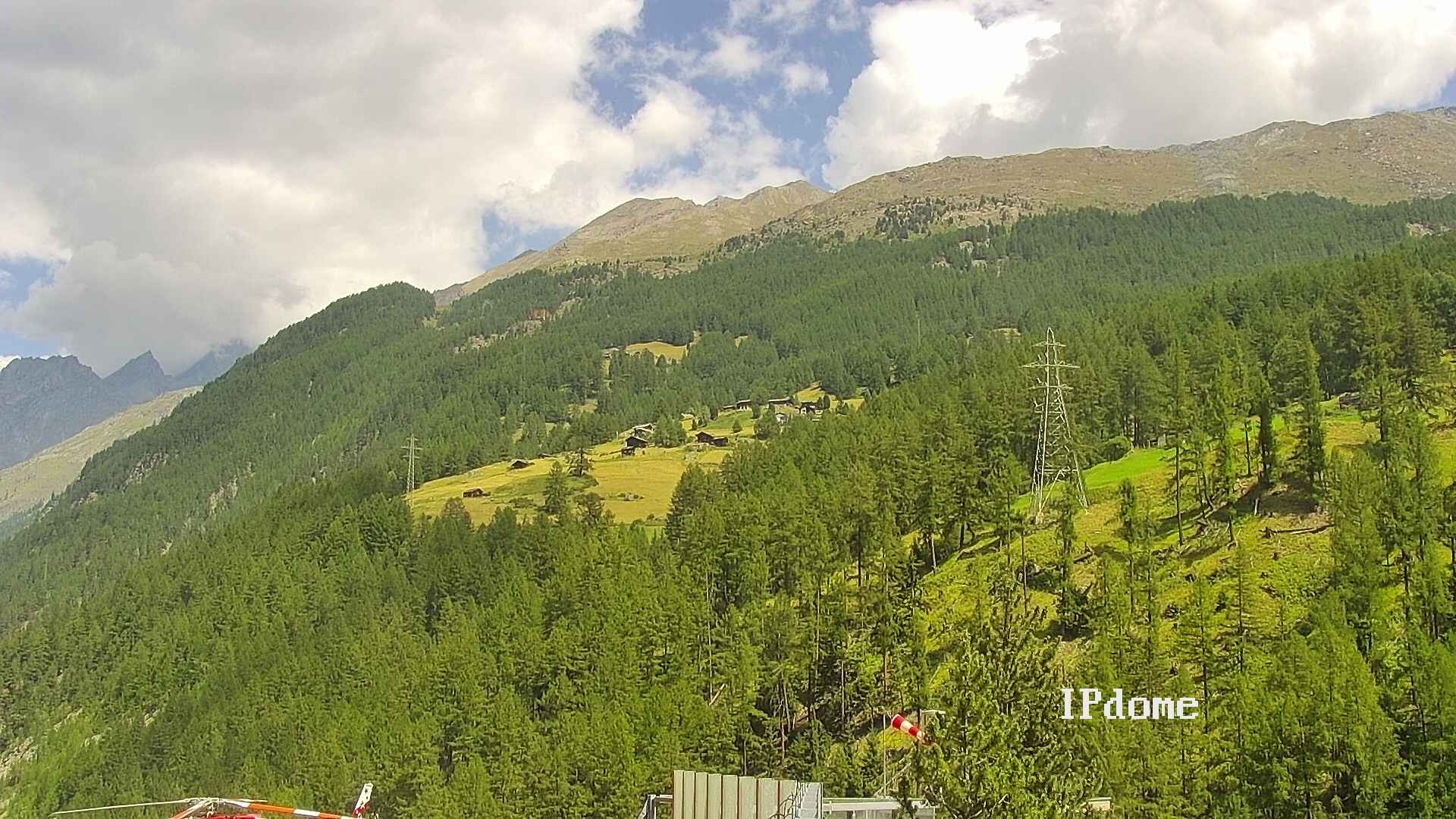 Archiv Foto Webcam Heliport Zermatt