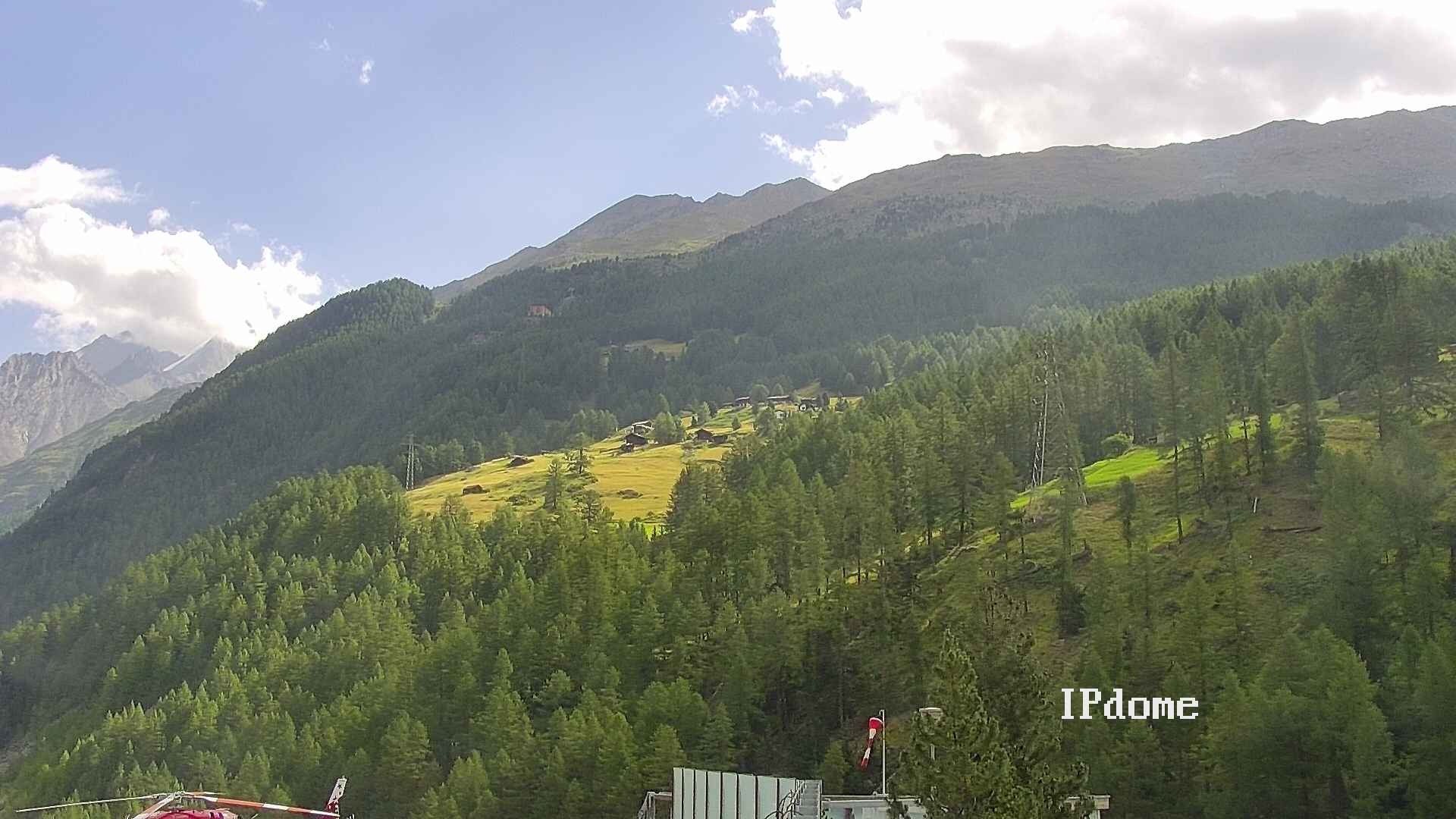 Archiv Foto Webcam Heliport Zermatt